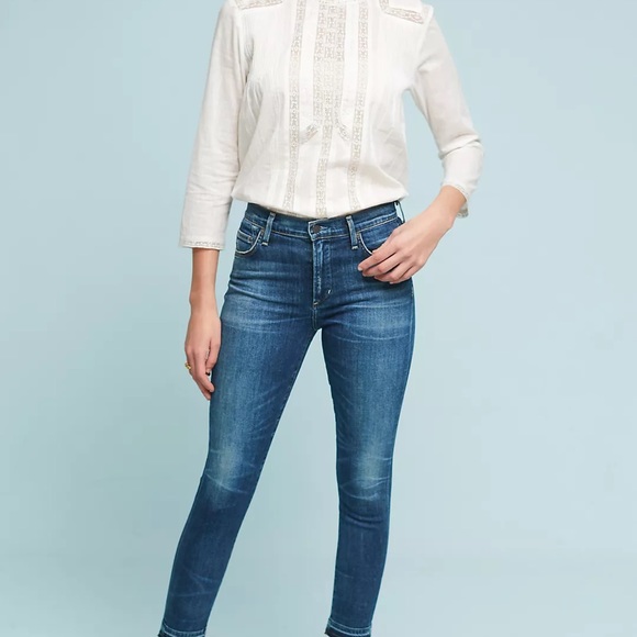 Citizens of Humanity Rocket Crop High-Rise Skinny Jeans - Picture 8 of 10